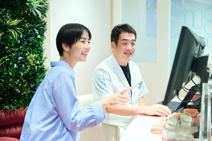 歯科医師による診断および説明